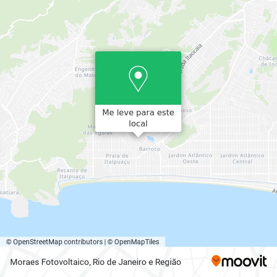 Moraes Fotovoltaico mapa