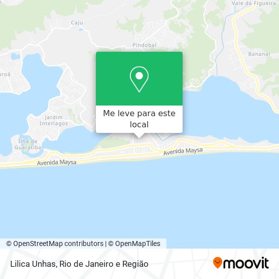 Lilica Unhas mapa