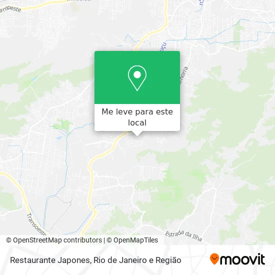 Restaurante Japones mapa