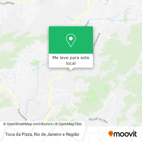 Toca da Pizza mapa