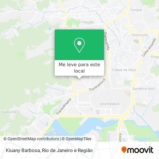 Kiuany Barbosa mapa