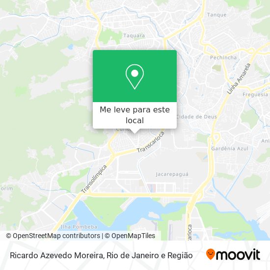 Ricardo Azevedo Moreira mapa