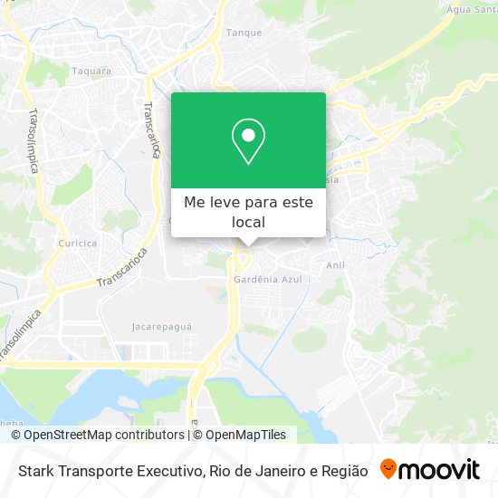 Stark Transporte Executivo mapa