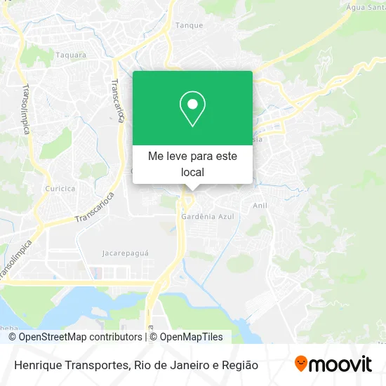 Henrique Transportes mapa