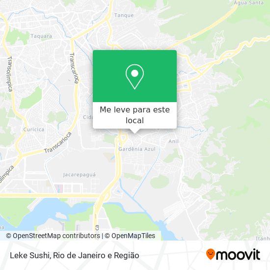Leke Sushi mapa