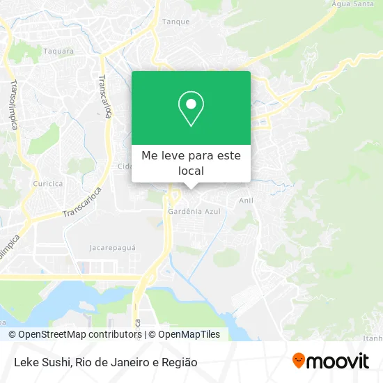 Leke Sushi mapa