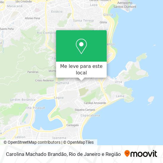 Carolina Machado Brandão mapa