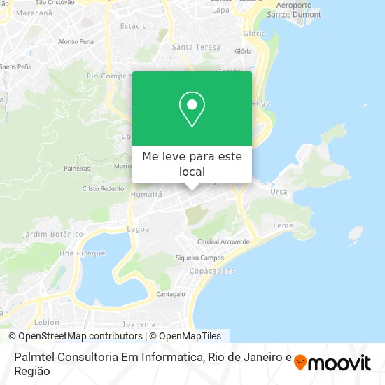 Palmtel Consultoria Em Informatica mapa