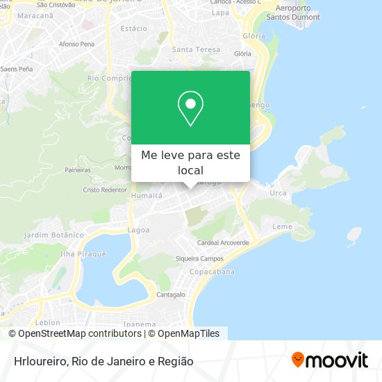 Hrloureiro mapa