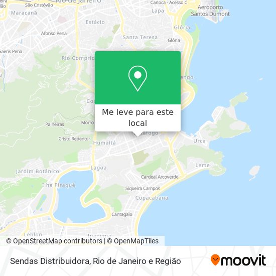 Sendas Distribuidora mapa