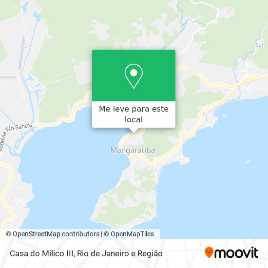 Casa do Milico III mapa