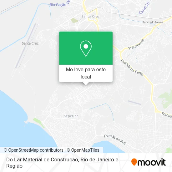 Do Lar Material de Construcao mapa