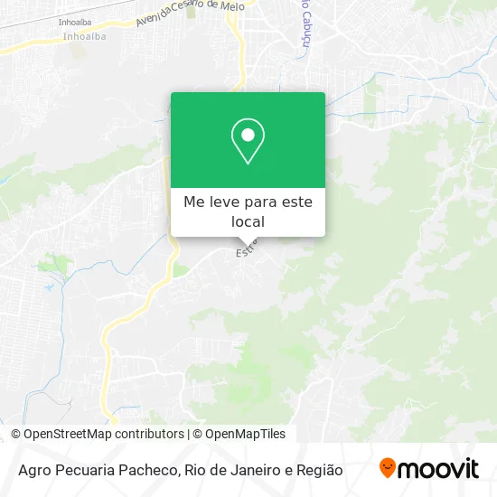 Agro Pecuaria Pacheco mapa