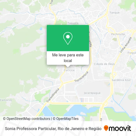 Sonia Professora Particular mapa