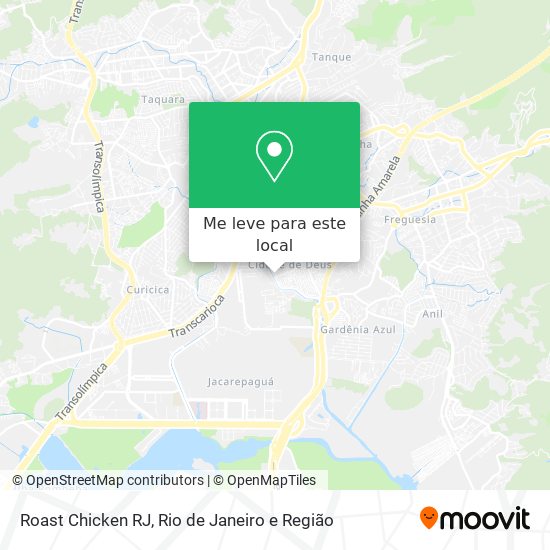 Roast Chicken RJ mapa