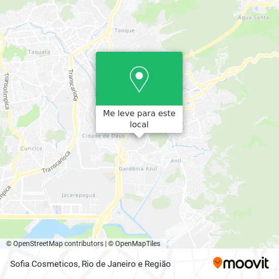 Sofia Cosmeticos mapa