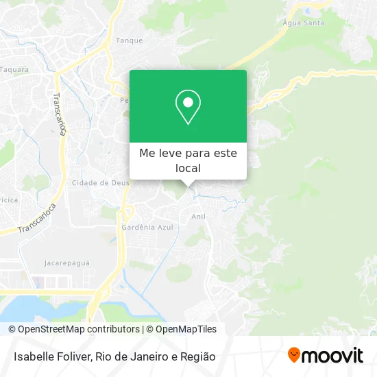 Isabelle Foliver mapa