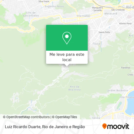 Luiz Ricardo Duarte mapa