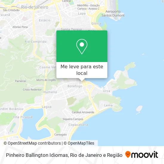 Pinheiro Ballington Idiomas mapa