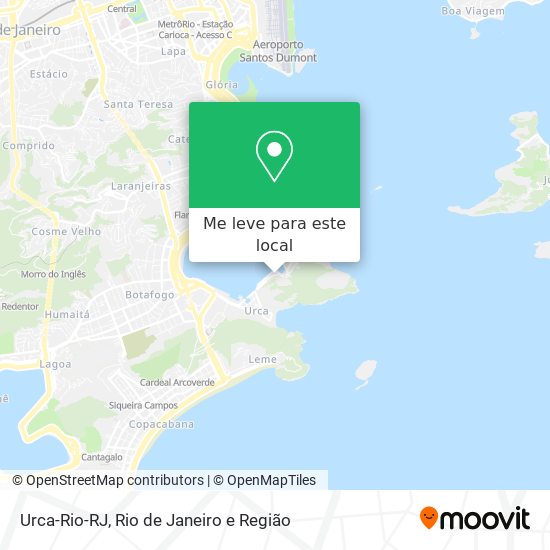 Urca-Rio-RJ mapa