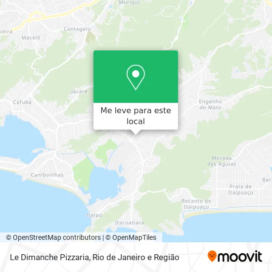 Le Dimanche Pizzaria mapa