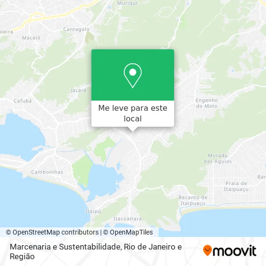 Marcenaria e Sustentabilidade mapa