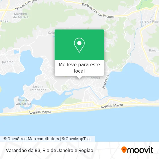Varandao da 83 mapa