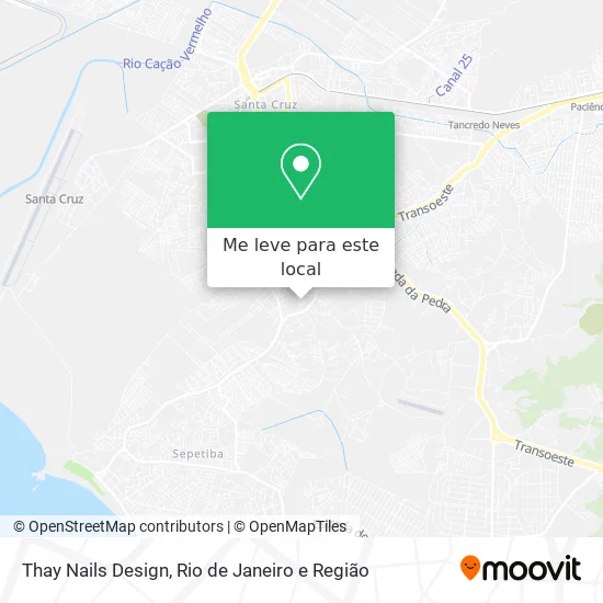 Thay Nails Design mapa