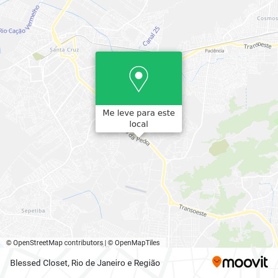 Blessed Closet mapa