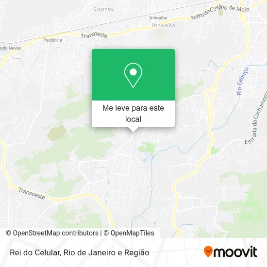 Rei do Celular mapa