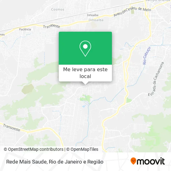 Rede Mais Saude mapa