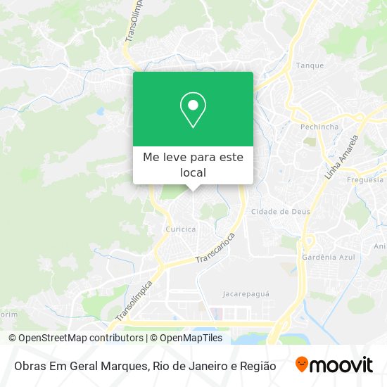 Obras Em Geral Marques mapa