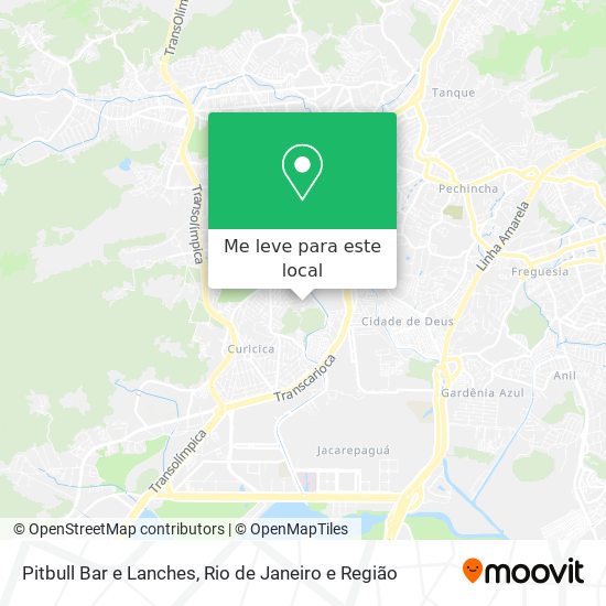 Pitbull Bar e Lanches mapa