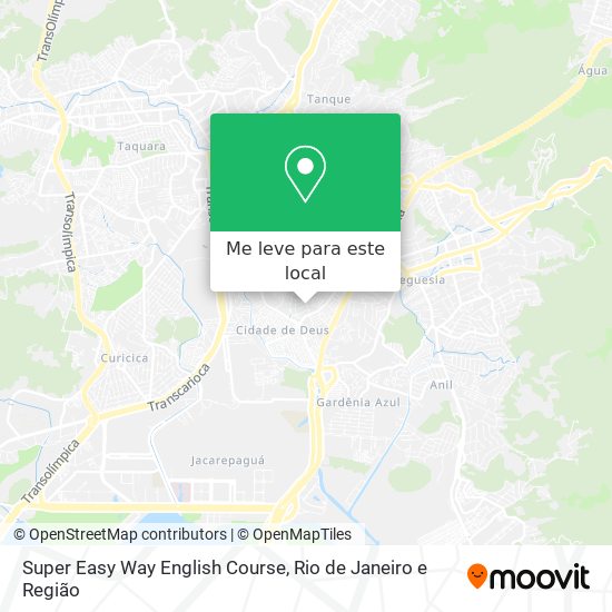 Super Easy Way English Course mapa