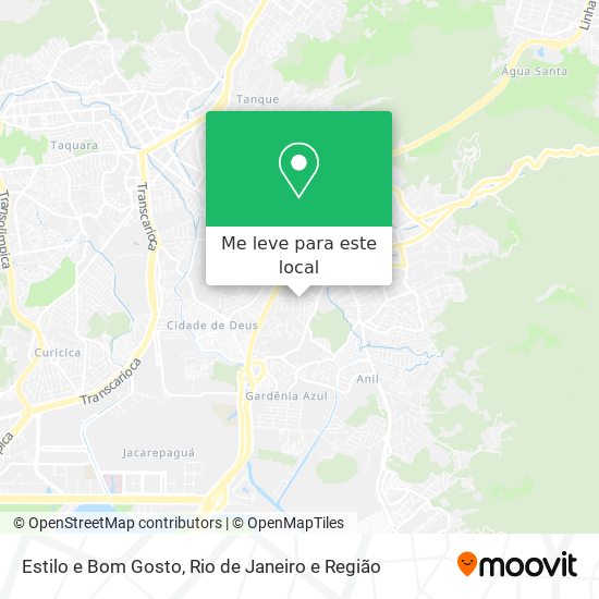 Estilo e Bom Gosto mapa