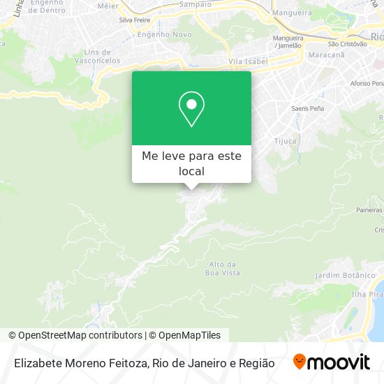 Elizabete Moreno Feitoza mapa