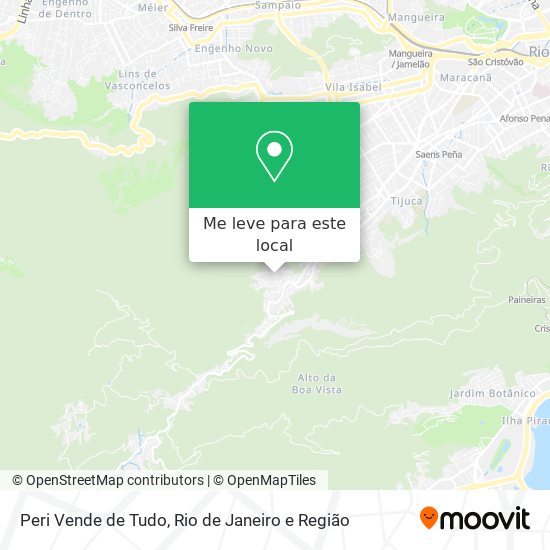 Peri Vende de Tudo mapa