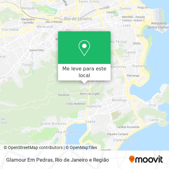 Glamour Em Pedras mapa