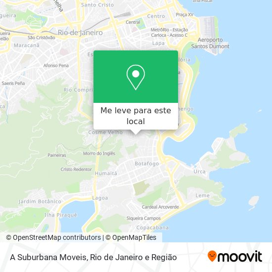 A Suburbana Moveis mapa