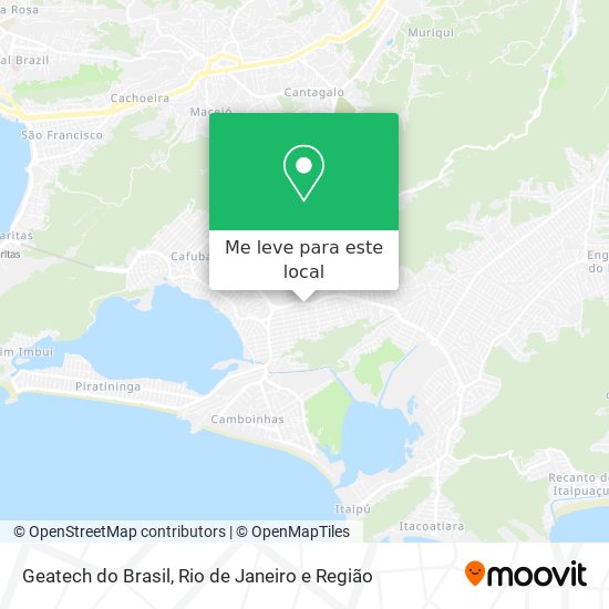 Geatech do Brasil mapa