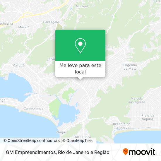 GM Empreendimentos mapa