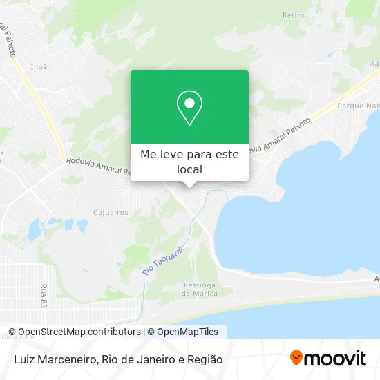 Luiz Marceneiro mapa