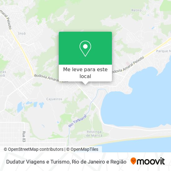 Dudatur Viagens e Turismo mapa