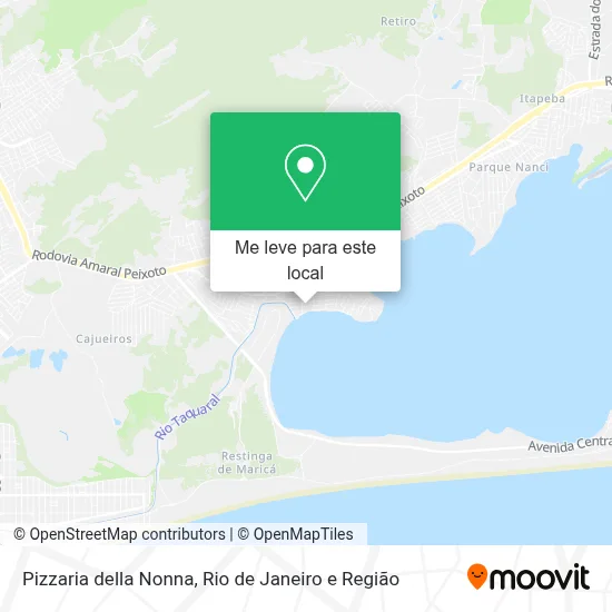 Pizzaria della Nonna mapa
