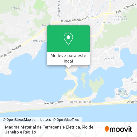 Magma Material de Ferragens e Eletrica mapa
