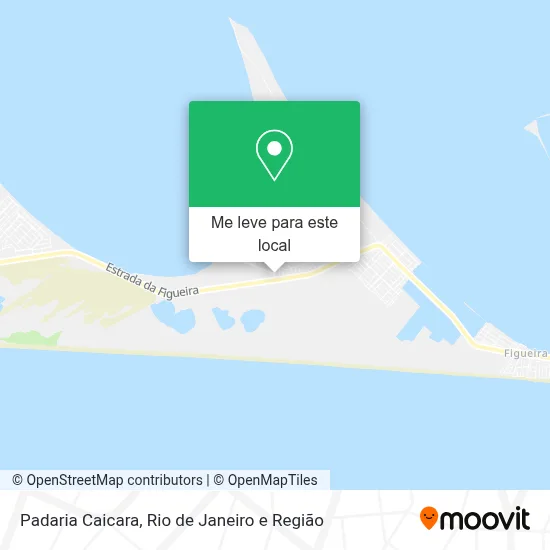 Padaria Caicara mapa