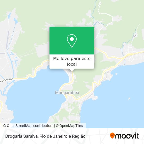 Drogaria Saraiva mapa