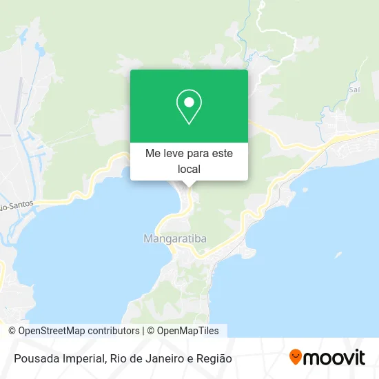 Pousada Imperial mapa