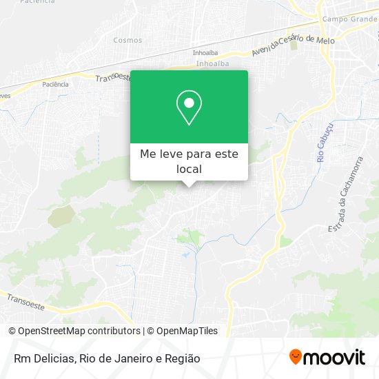 Rm Delicias mapa