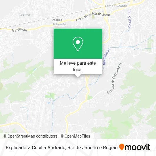 Explicadora Cecilia Andrade mapa